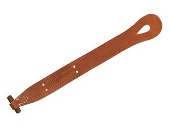 Cavalry carbine strap - brown leather - repro