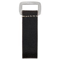 D-ring, rectangle fitting - black - repro