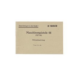 Die Maschinenpistole 44 manual  - repro