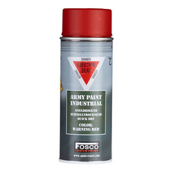 Fosco Spray paint, Warning Red - 400 ml