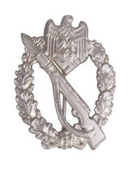 Infantry assault badge - silver - repro