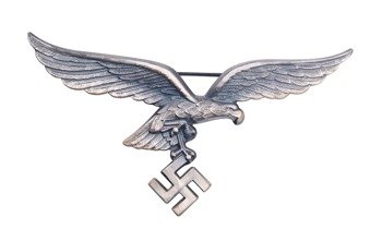 Luftwaffe breast Adler for officers - metal - repro