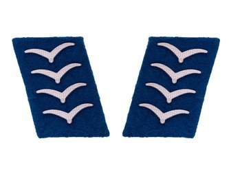 Luftwaffe collar tabs - Sanitätstruppe, Hauptgefreiter - repro