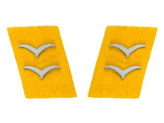 Luftwaffe collar tabs - flying personnel, Gefreiter- repro