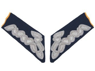 M1927 Infantry officer collar tabs - woolen version - repro