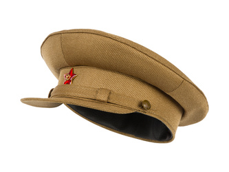 M1941 Officer field visor cap - khaki - repro
