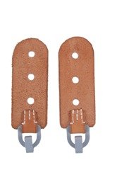 M39 Tornister flaps for Y-straps - brown - pair - repro