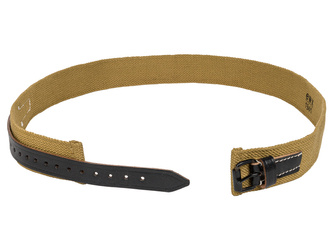 M43/M44 WH/SS canvas trouser belt - reproduction