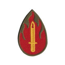 Patch of 63th Infantry Division - repro