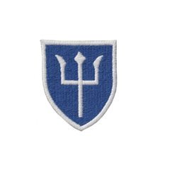 WW2 US Army 97th Infantry Division "Trident" Patch 