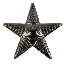 RKKA M1943 silver rank star for shoulder straps - repro