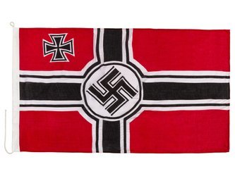 Reichskriegsflagge - WW2 German war flag - big - repro. Second grade.