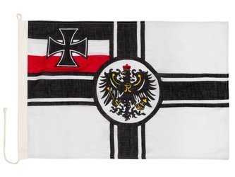 WW1 Prussian German navy banner - small - repro