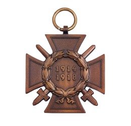 WW1 veteran honour medal - repro