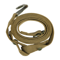 WW2 German gasmask canister carrying straps - repro