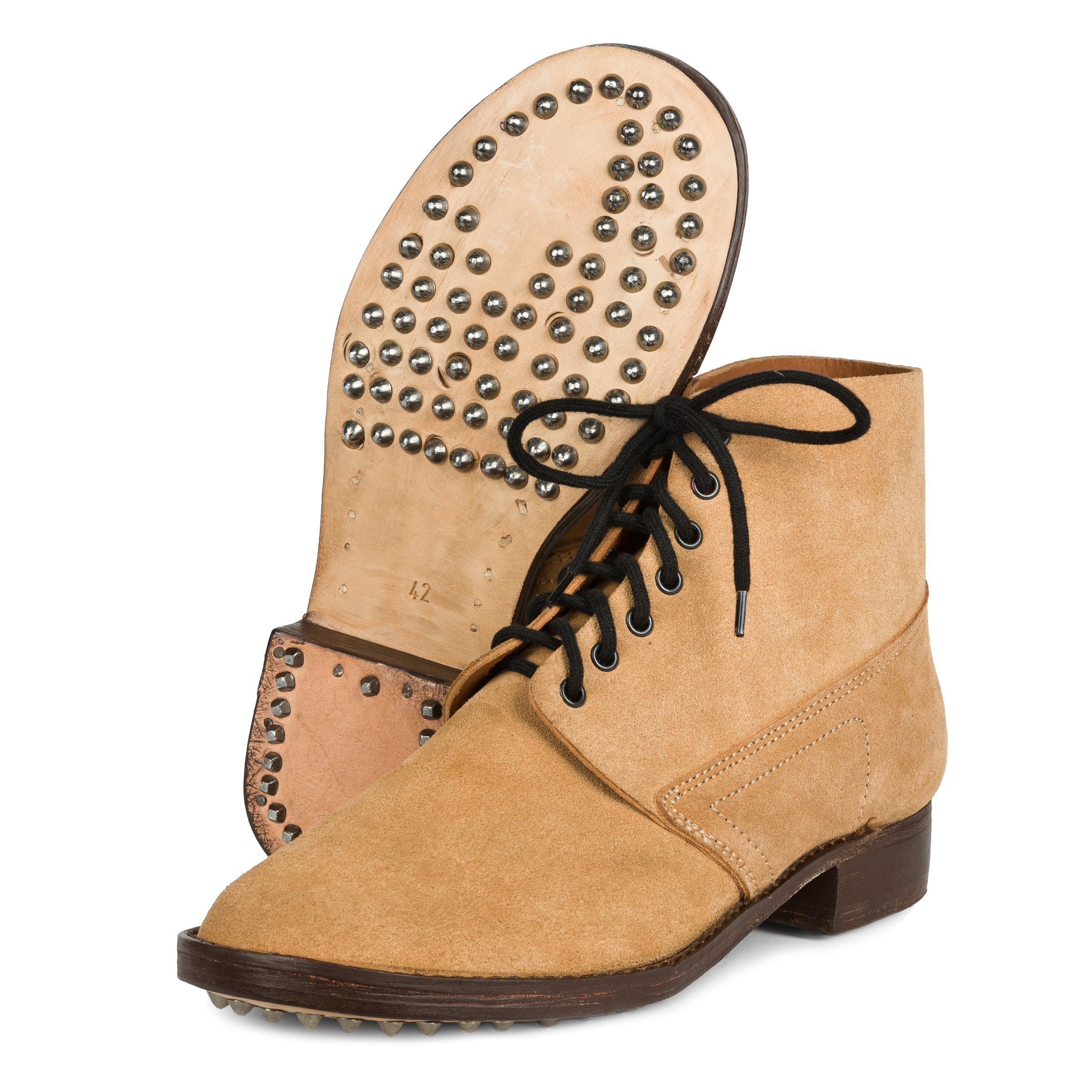 Brodequins Mle. 1912 - French Army ankle boots- brown - repro 46 146,25 € |  