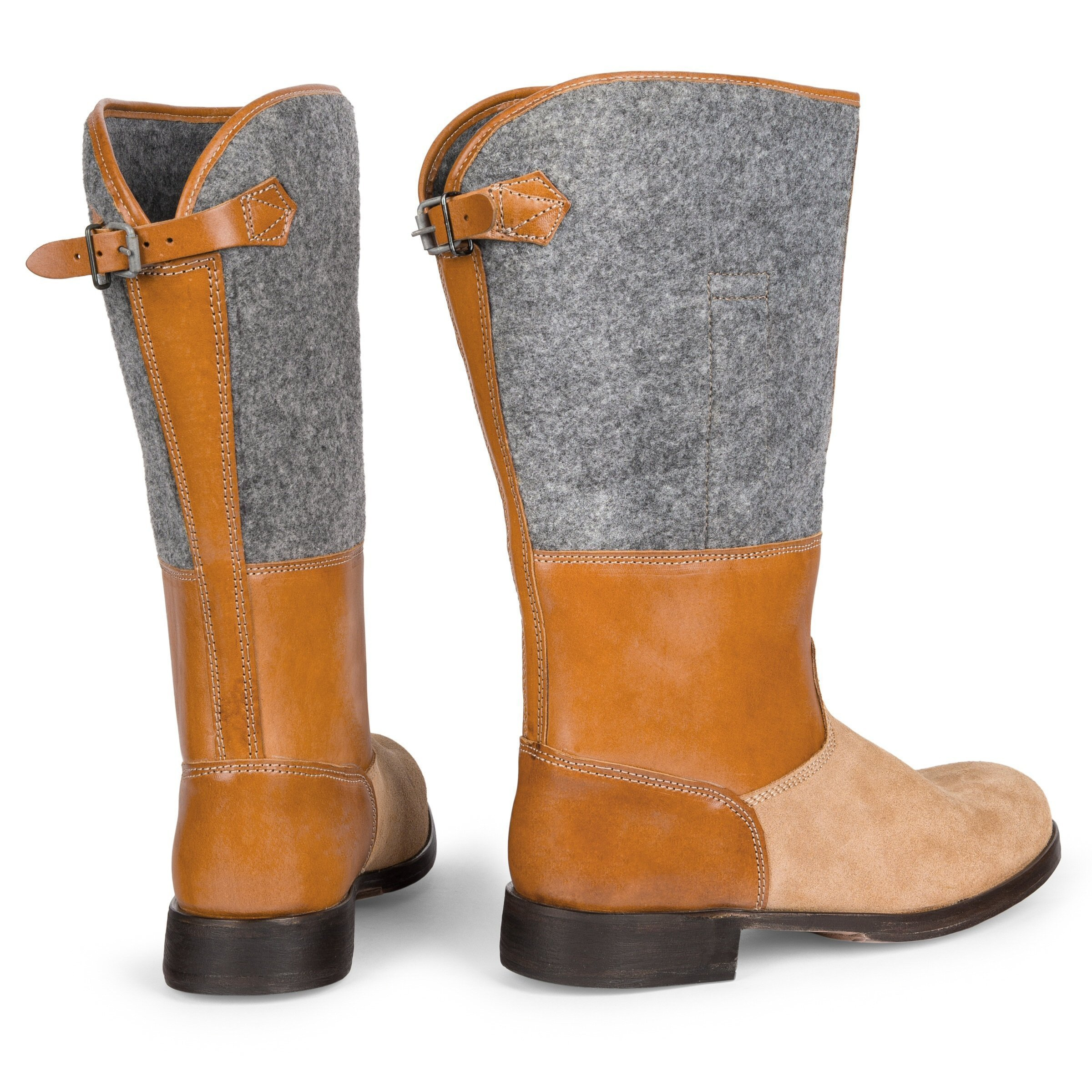 WH/SS Filzstiefel WW2 German winter marching boots late war repro