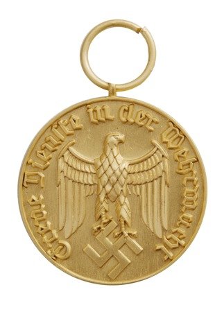 12 years Wehrmacht Heer service medal - repro