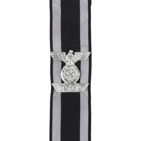 1939 clasp of 2nd class Iron Cross with ribbon - repro