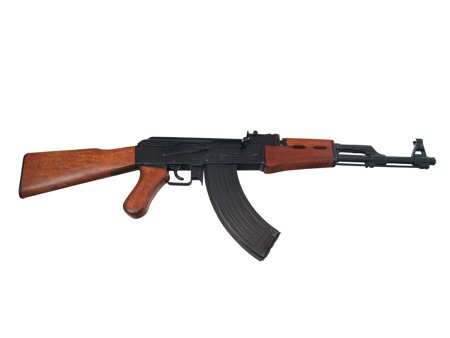 AK-47 assault rifle - wooden stock - model gun