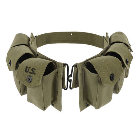 BAR ammo belt, OD3 Green - repro