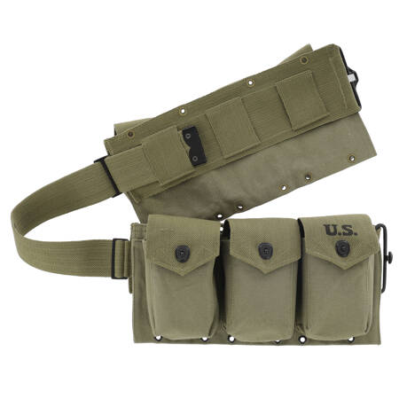 BAR ammo belt, OD3 Green - repro