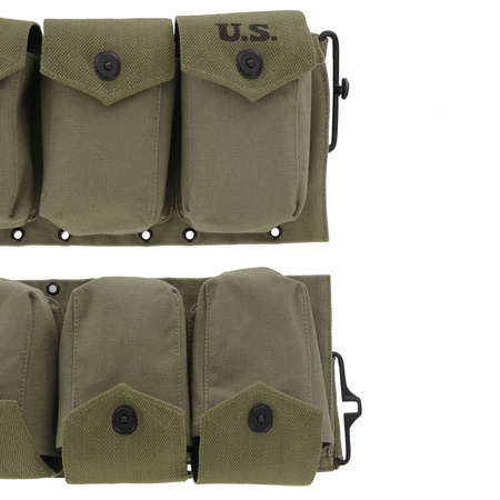 BAR ammo belt, OD3 Green - repro