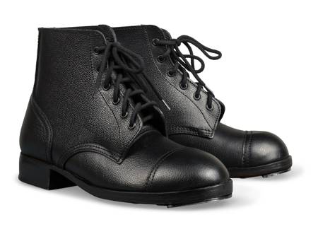 British Ammo Boots - black leather - repro