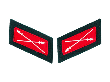 Cossack soldier collar tabs - repro