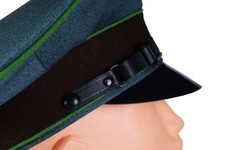 EREL Polizei Schirmmütze - police visor cap - gabardine - repro