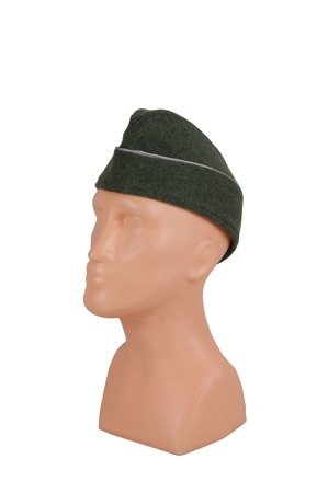 EREL SS Offiziers Schiffchen M40 - Waffen-SS officer side cap - repro