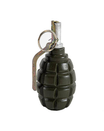 F-1 "Efka" grenade - wooden reproduction
