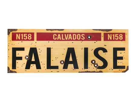FALAISE road sign - repro