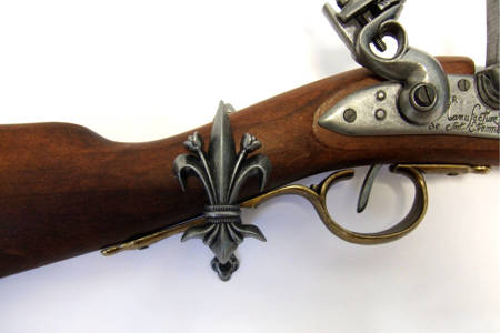 FLINTLOCK CARBINE, FRANCE 1806 non-firing replica - repro