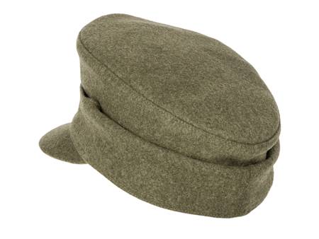 Feldmutze Feldgrau M43 - WH M43 cap with insignia - repro