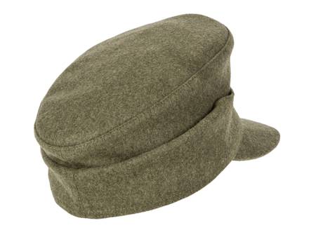 Feldmutze Feldgrau M43 - WH M43 cap with insignia - repro