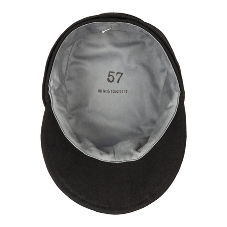 Feldmutze M43 Schwarz - armoured cap - repro