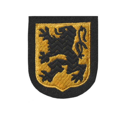 Flandern national patch - SS woolen - repro