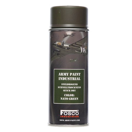 Fosco Spray paint, NATO green - 400 ml