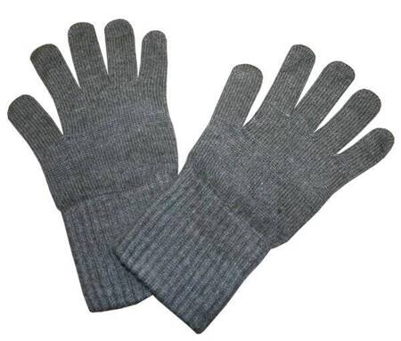 Gray woolen gloves  WH/SS - surplus