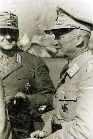 Herman Meyer Luftwaffe tropical officers visor cap - repro