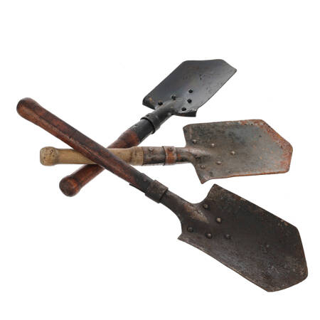 Hungarian model of Polish/Austro-Hungarian infantry shovel - surplus