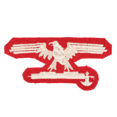 Italien Waffen SS sleeve adler, red - woolen - repro