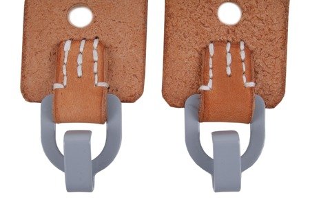 Koppeltragegestell M39 Tornister flaps for Y-straps - brown - pair - repro