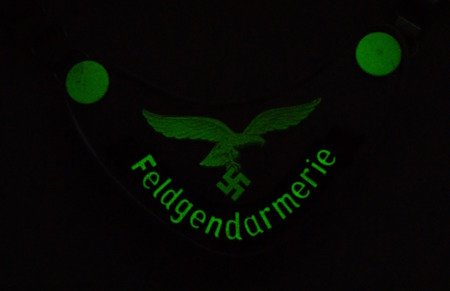 LW Feldgendarmerie military police gorget - repro