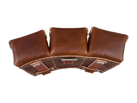 M1909 ammo pouch, war version - brown - repro