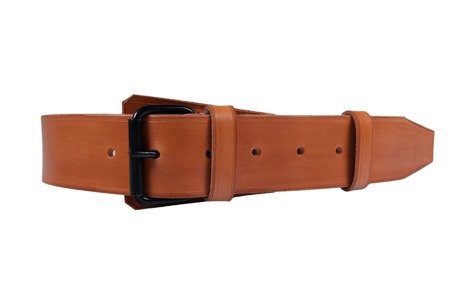 M1915 Feldkoppel - EM/NCO belt - brown leather - repro