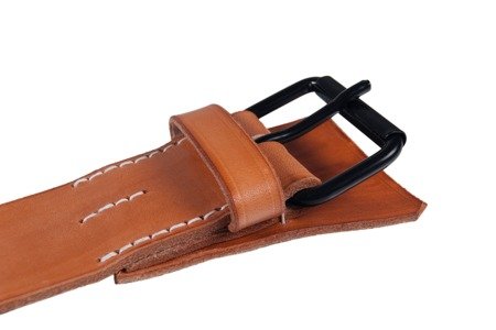 M1915 Feldkoppel - EM/NCO belt - brown leather - repro