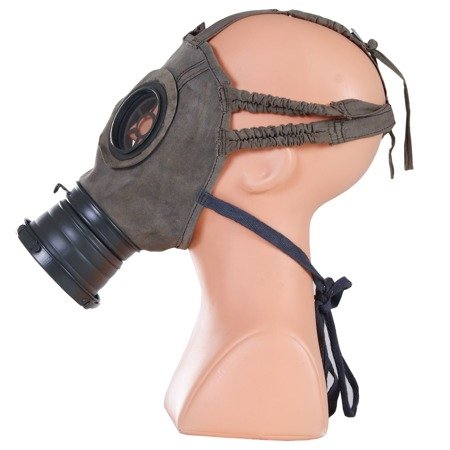 M1917 leather gas mask - repro