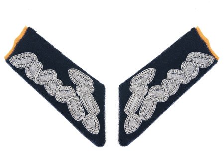 M1927 Infantry officer collar tabs - velvet version - repro